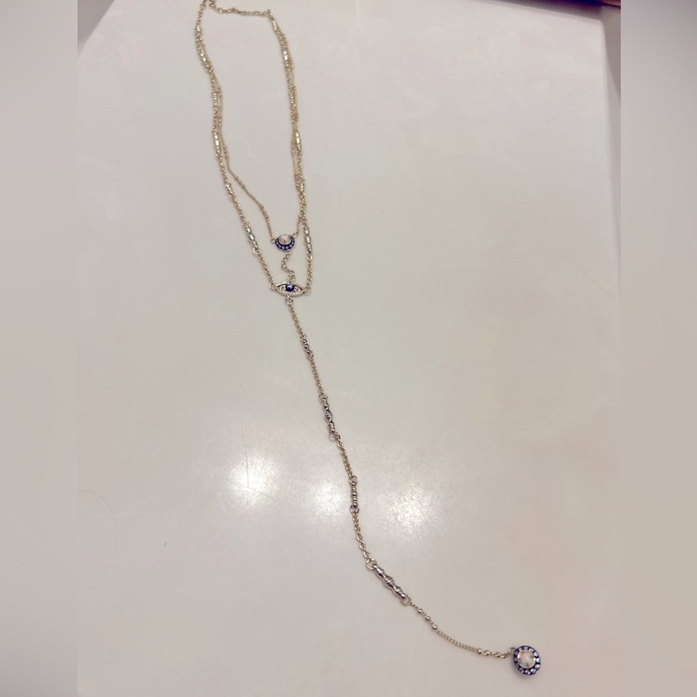 Kendra Scott Y Coby Evil Eye necklace